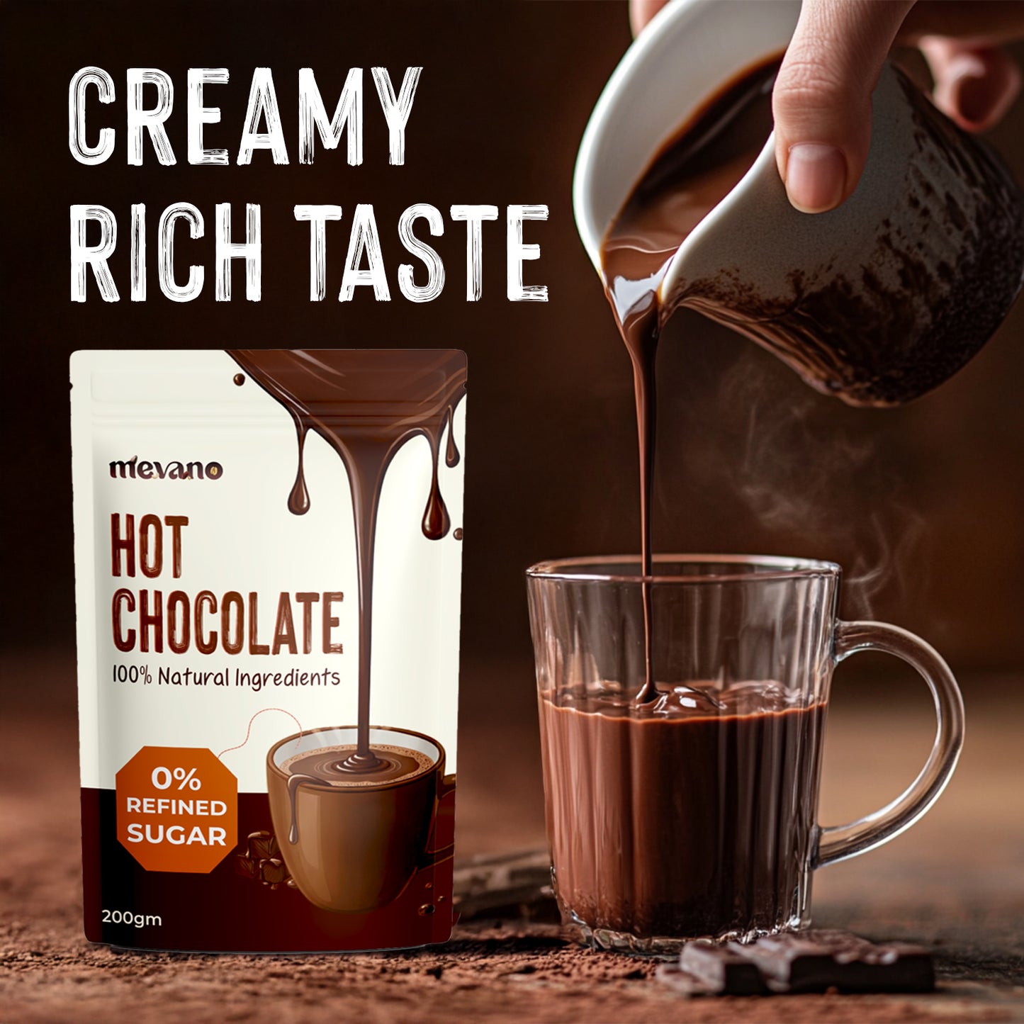 Hot Chocolate without Refined Sugar